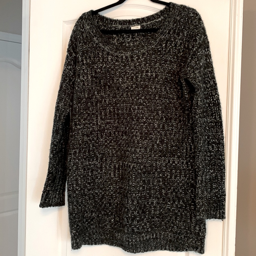 Garage long sweater, women’s size large.